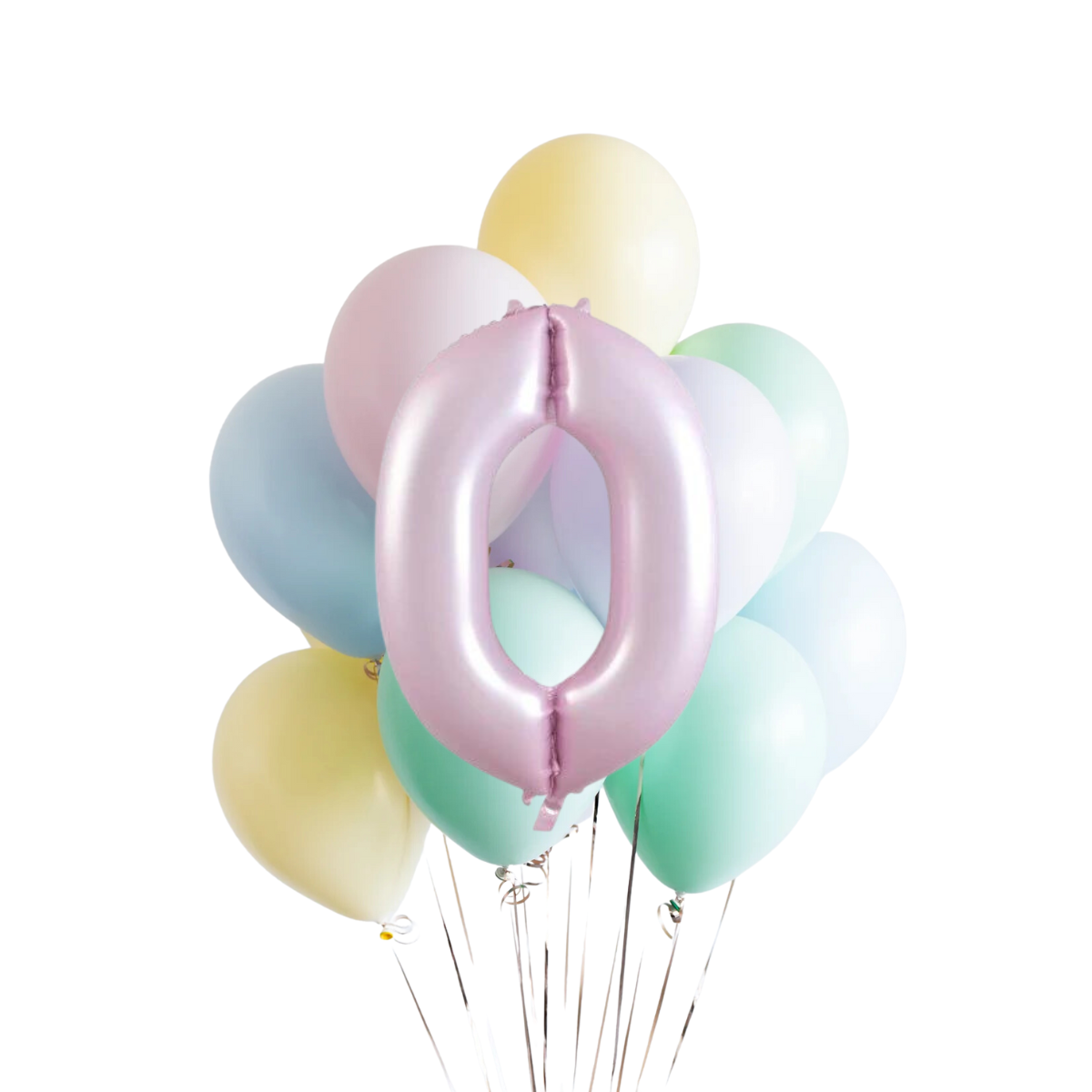 Makaron Rakamlı Balon Buketi Seti | balOnin
