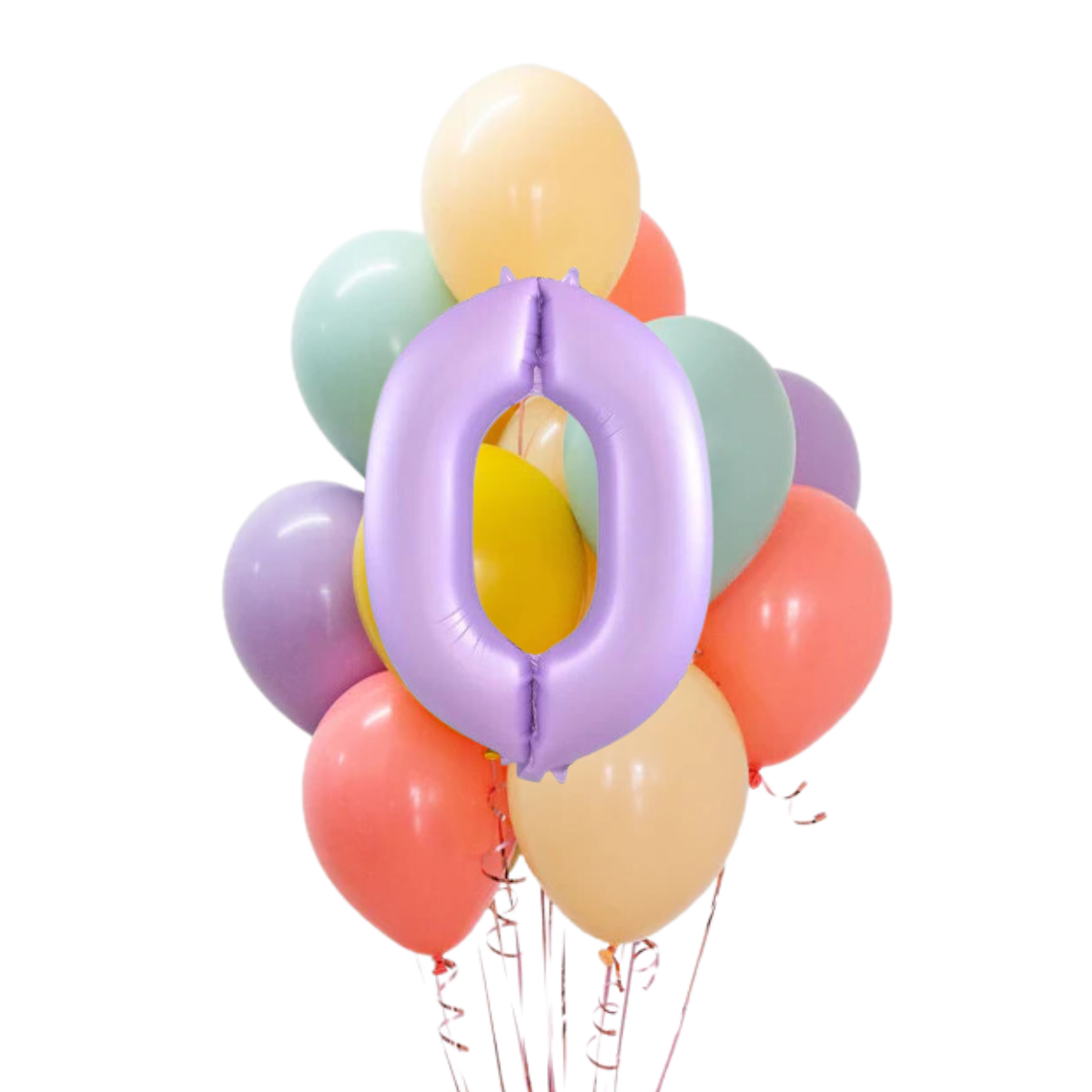 Retro Bahar Rakamlı Balon Buketi Seti | balOnin