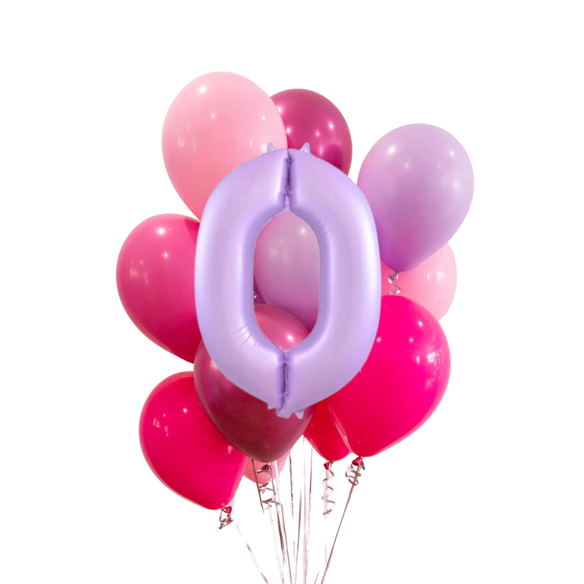 Malibu Kızı Rakamlı Balon Buketi Seti | balOnin