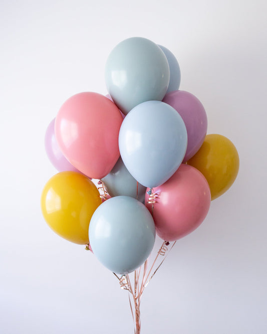Boho Gökkuşağı Lüks Balon Zinciri Seti | balOnin