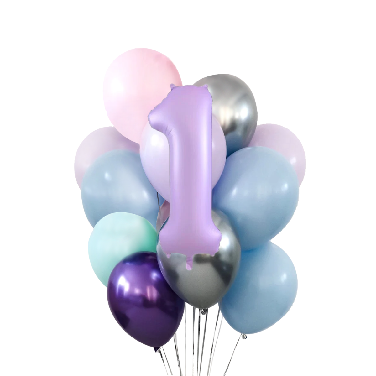 Tatlı Sorbet Rakamlı Balon Buketi Seti | balOnin