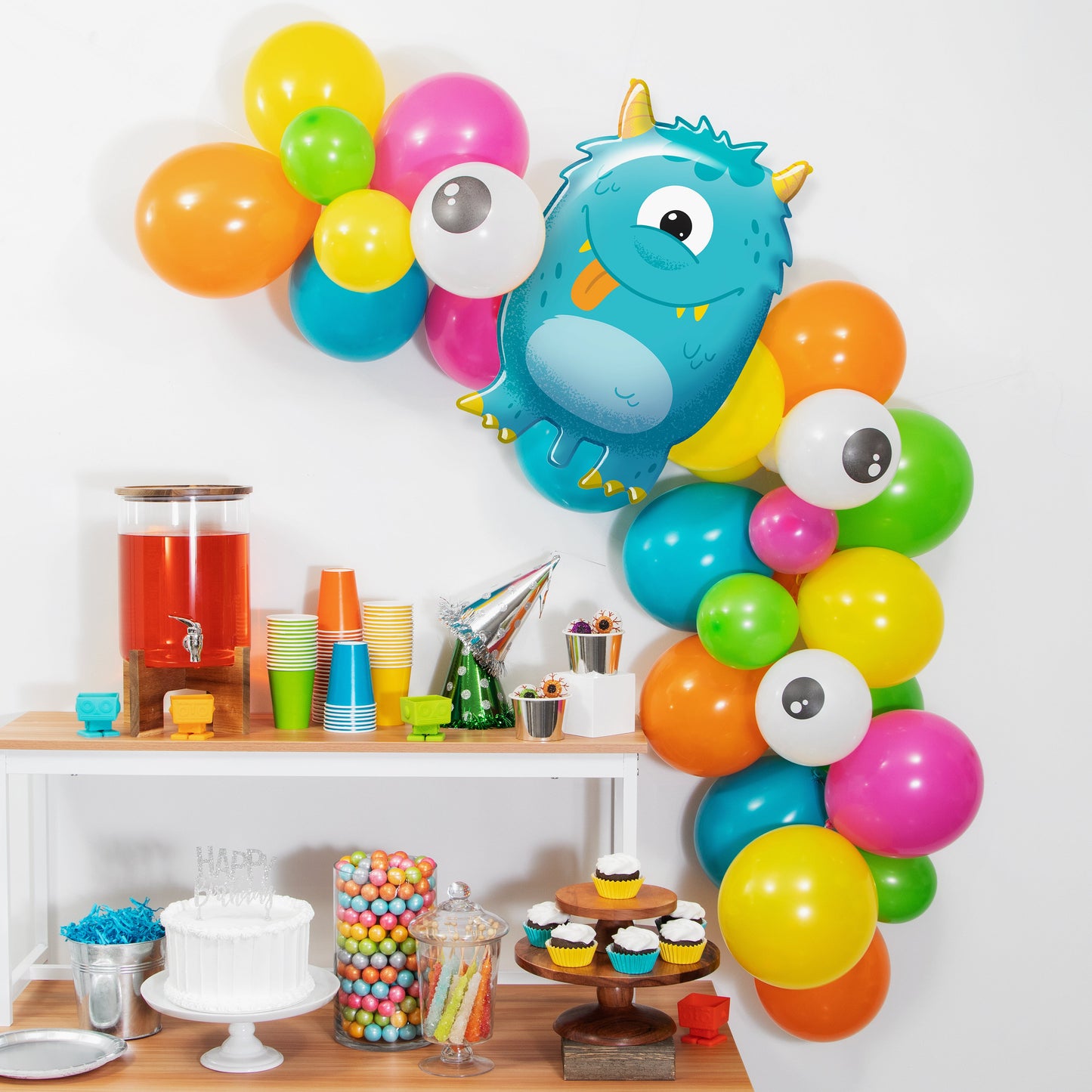 Şirin Canavarlar Balon Zinciri Seti | balOnin