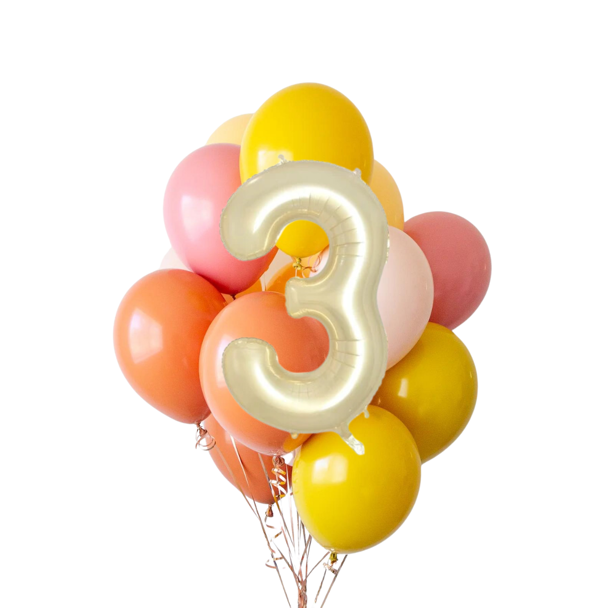 Çöl Güneşi Rakamlı Balon Zinciri Seti | balOnin