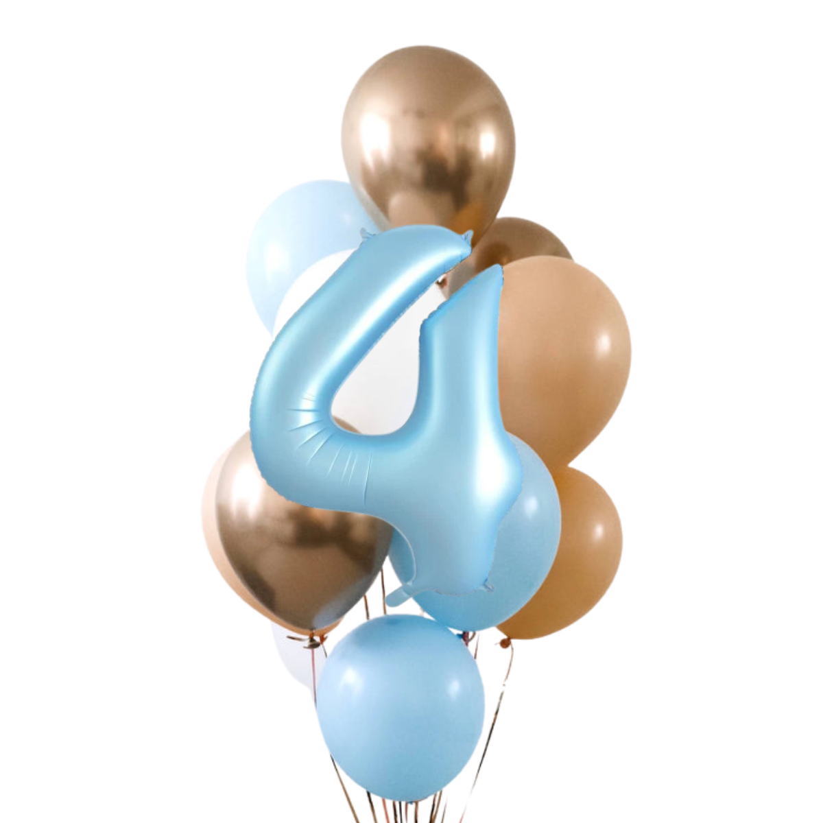 Sevimli Tavşan Rakamlı Balon Buketi Seti | balOnin