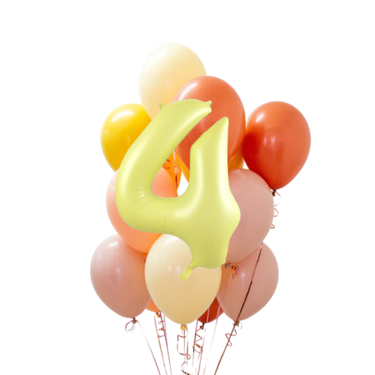 Güneş Işıltısı Rakamlı Balon Buketi Seti | balOnin