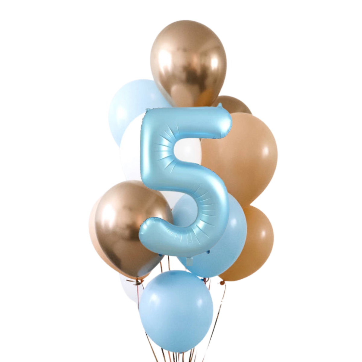 Sevimli Tavşan Rakamlı Balon Buketi Seti | balOnin