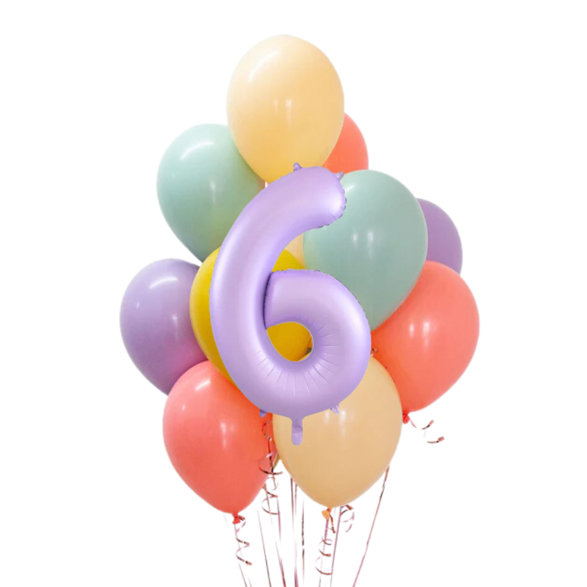 Retro Bahar Rakamlı Balon Buketi Seti | balOnin