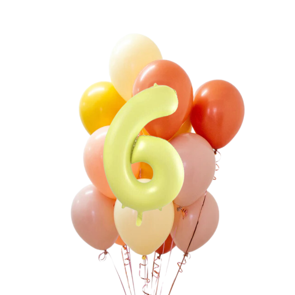 Güneş Işıltısı Rakamlı Balon Buketi Seti | balOnin