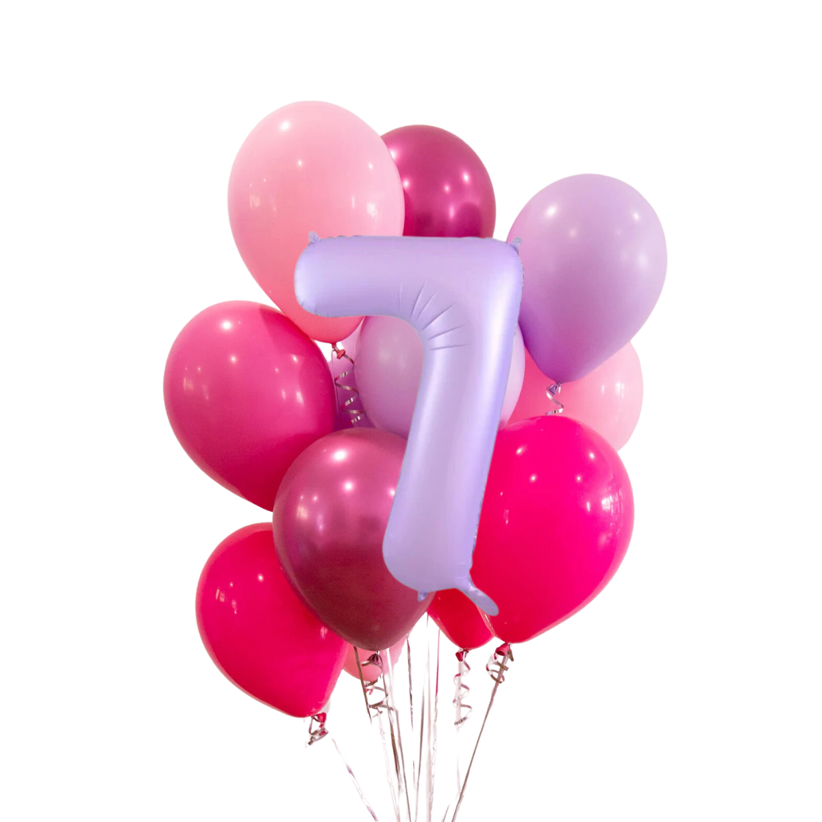 Malibu Kızı Rakamlı Balon Buketi Seti | balOnin