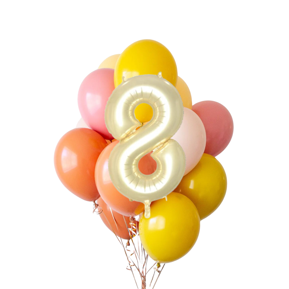 Çöl Güneşi Rakamlı Balon Zinciri Seti | balOnin