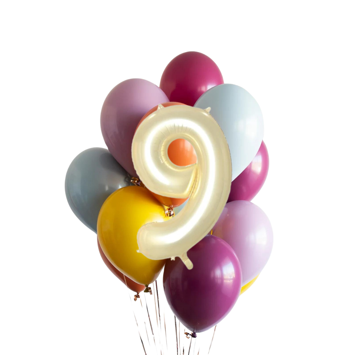 Gün Batımı Rakamlı Balon Buketi Seti | balOnin