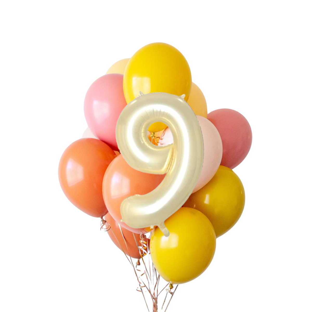 Çöl Güneşi Rakamlı Balon Zinciri Seti | balOnin