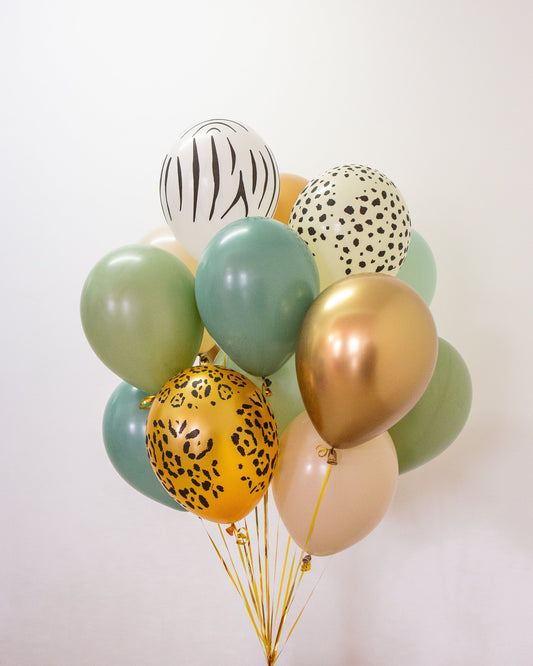 Vahşi Doğa Lüks Balon Buketi Seti | balOnin
