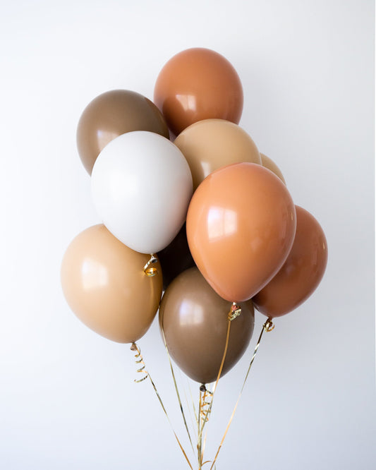 Mocha Kahve Lüks Balon Zinciri Seti | balOnin