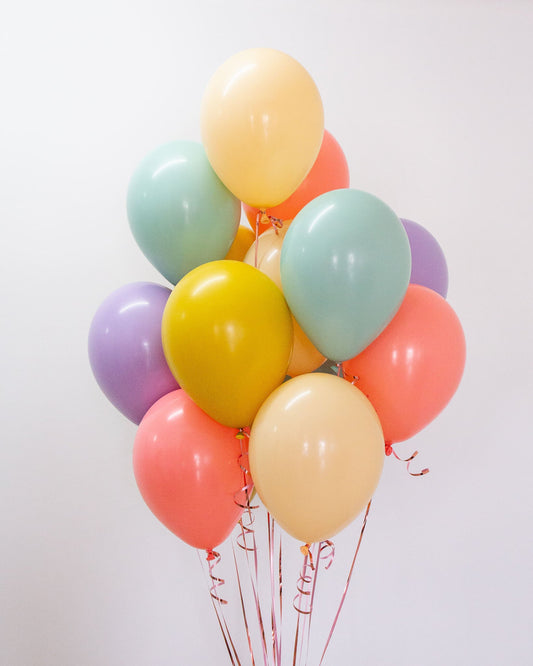 Retro Bahar Lüks Balon Buketi Seti | balOnin