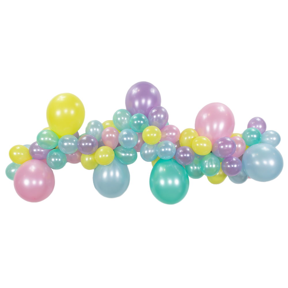 Pastel Dondurma Rüyası Balon Zinciri Seti | balOnin
