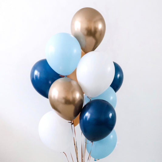 Masmavi Lüks Balon Buketi Seti | balOnin
