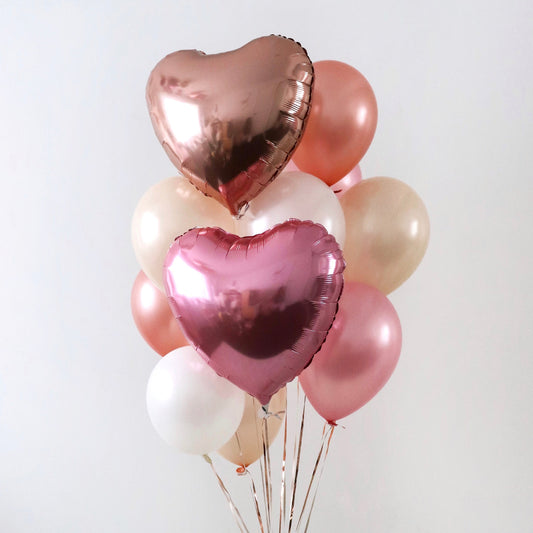Şeftali Bahçesi Lüks Balon Buketi Seti | balOnin