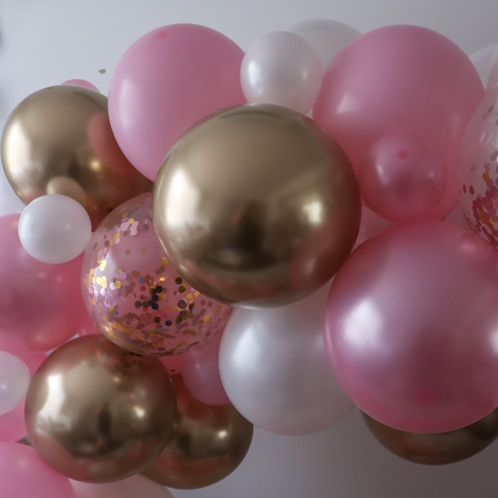 Pembenin Güzelliği Balon Zinciri Seti | balOnin